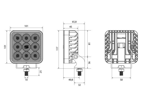 BULLPRO SPECTRUM SQUARE 54 - Image 2