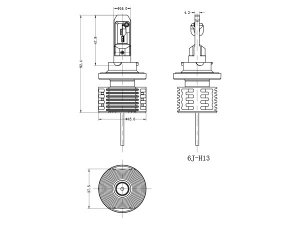 LED-pirn H13 - Image 2