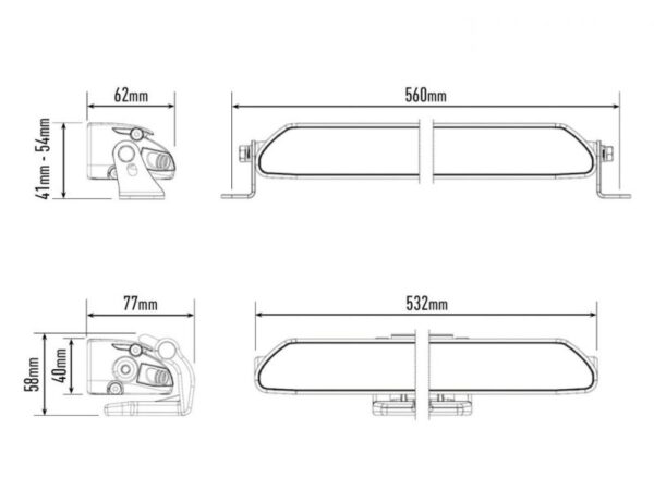 Lazer Linear 18 Elite I-LBA 18000lm automaatselt vahetab kaugtule lähituleks - Image 5