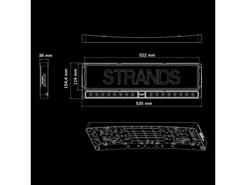 NUUK E-LINE DUO BLACK LED BAR 2X10″ - Image 6